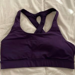 Lululemon purple sports bra